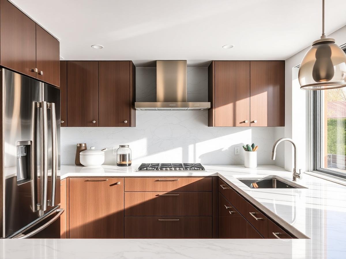 Clean kitchen